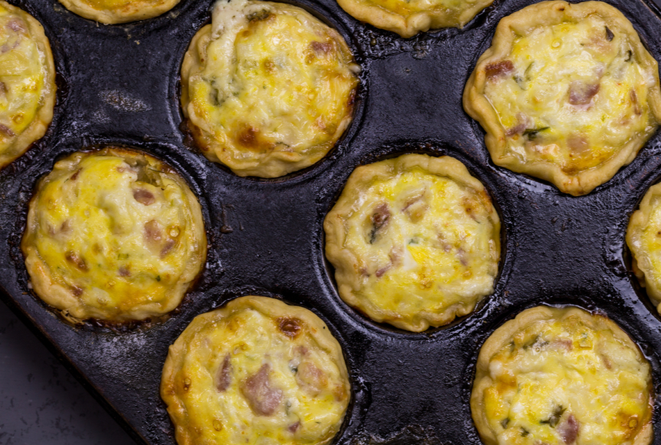 Hunde Muffins mit Hackfleisch